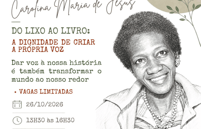Projeto Fazendo Arte une literatura e cidadania no encontro inspirado em Carolina Maria de Jesus