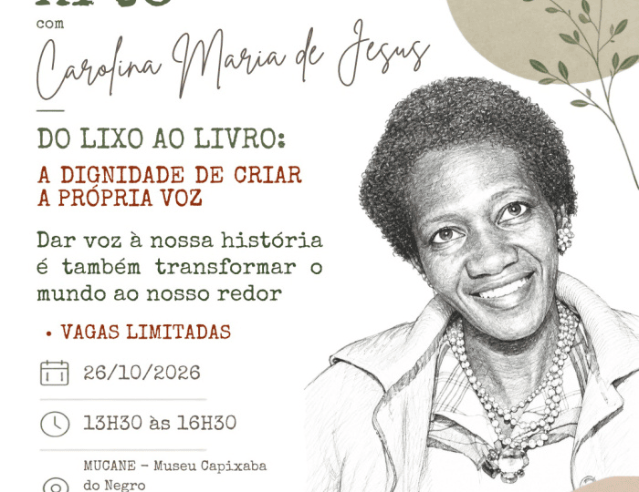 Projeto Fazendo Arte une literatura e cidadania no encontro inspirado em Carolina Maria de Jesus
