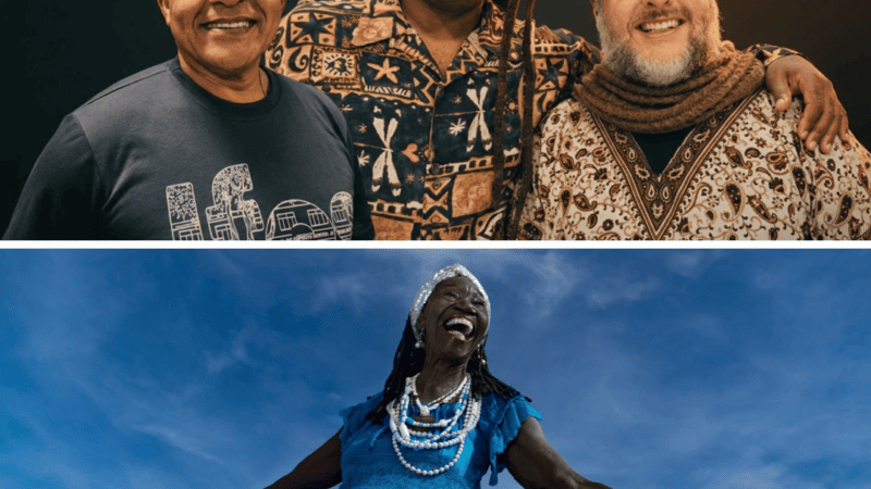 Serelepe e Lia de Itamaracá fazem show com orquestra no Sesc Glória