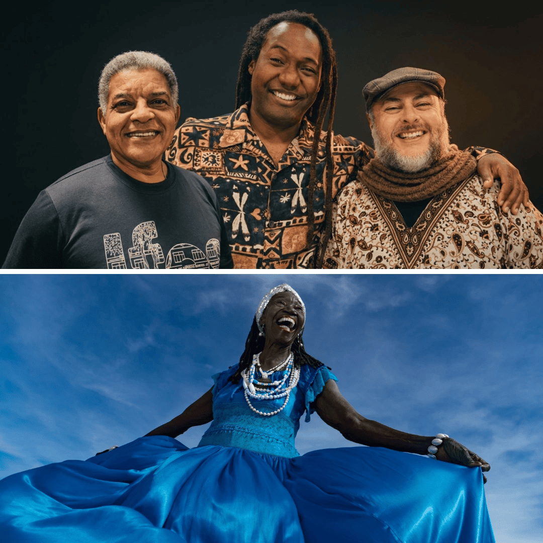 Serelepe e Lia de Itamaracá fazem show com orquestra no Sesc Glória