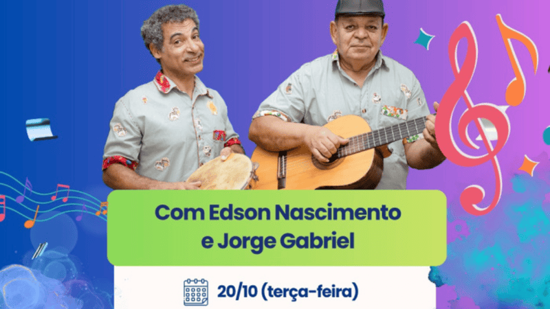 Viagem pela Literatura leva música, histórias e brincadeiras ao Parque Municipal Dom Luiz Gonzaga