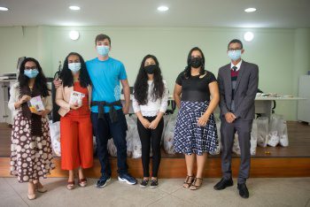 Profissionais da Secretaria de Saúde foram homenageados pelo trabalho na pandemia