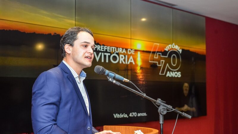 Prefeitura de Vitória anuncia pacote de R$ 1 bilhão em investimentos até 2024