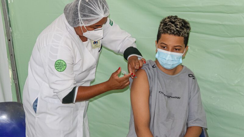 Vitória abre 2 mil vagas para vacinação infantil contra a Covid-19