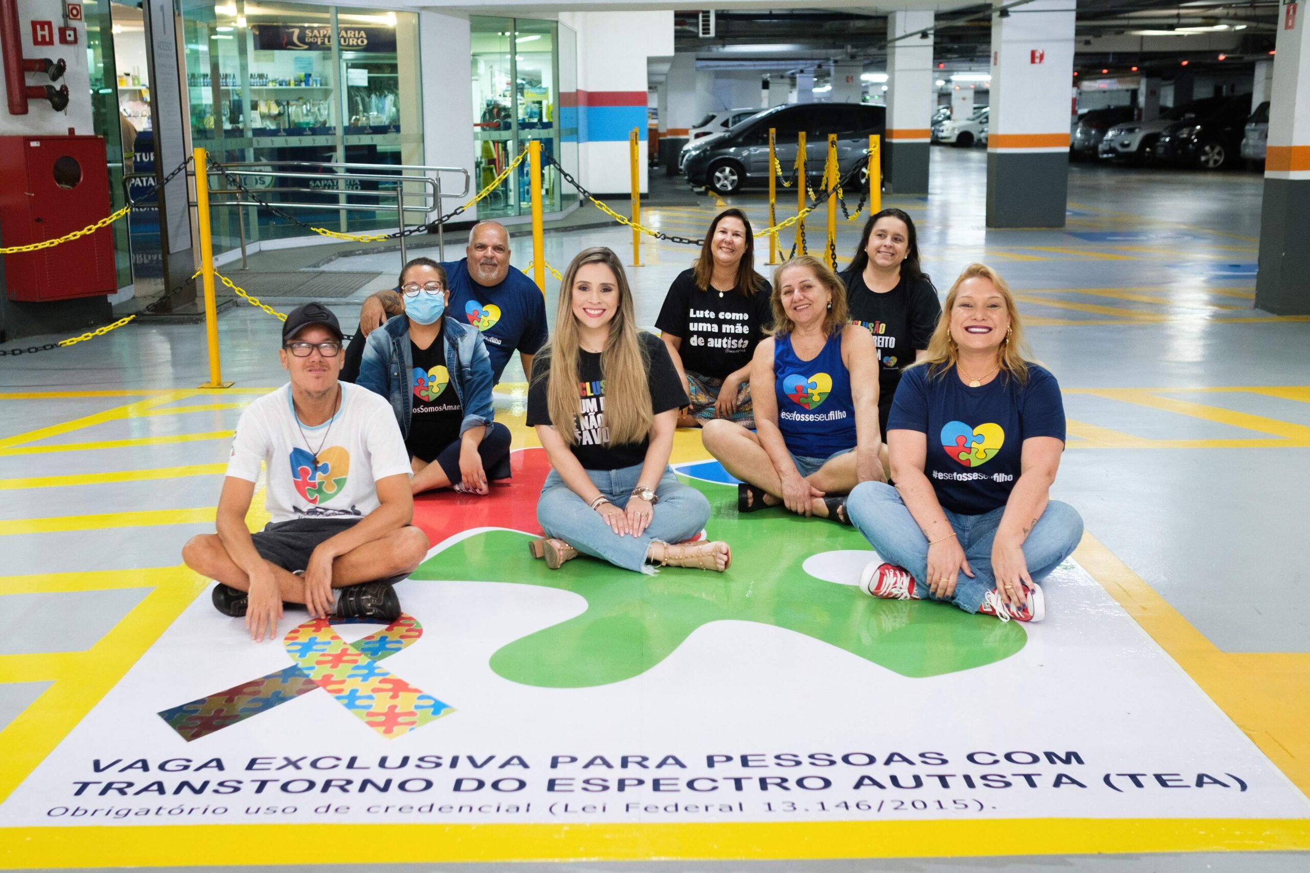 Shopping Vitória passa a ter vagas de estacionamento exclusivas para pessoas com Transtorno do Espectro Autista (TEA)