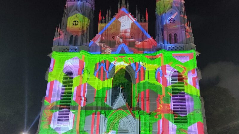 Fachada da Catedral de Vitória terá show de luzes