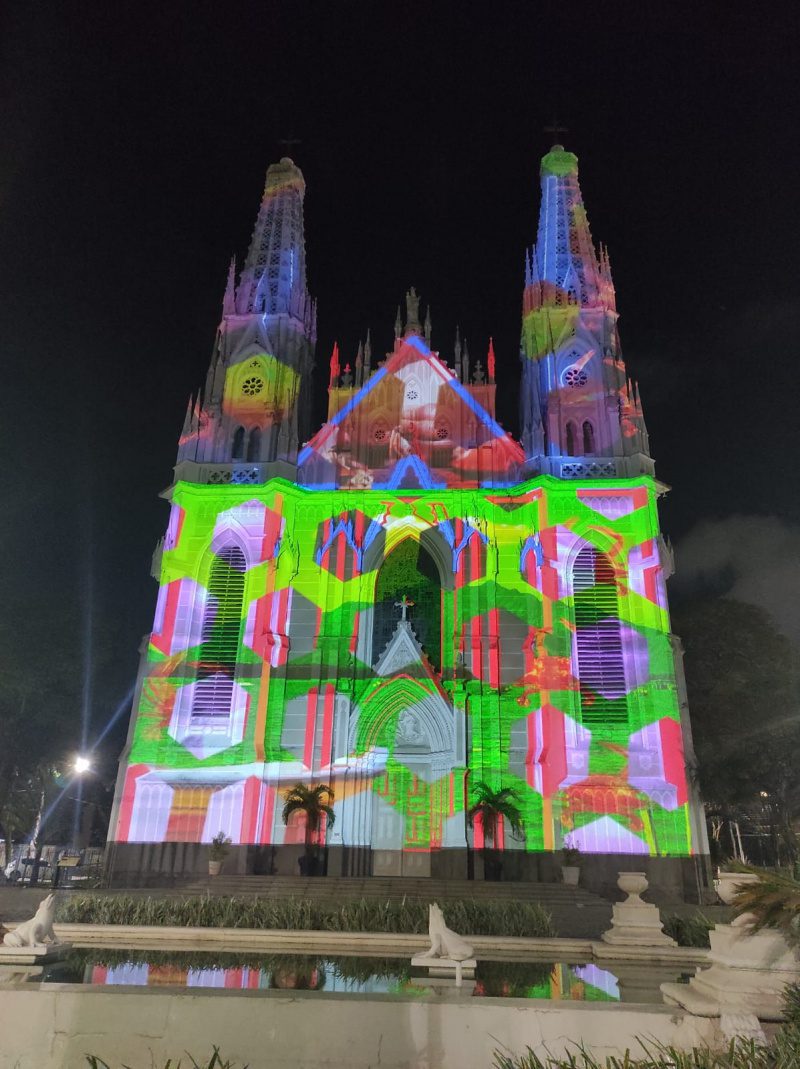 Fachada da Catedral de Vitória terá show de luzes