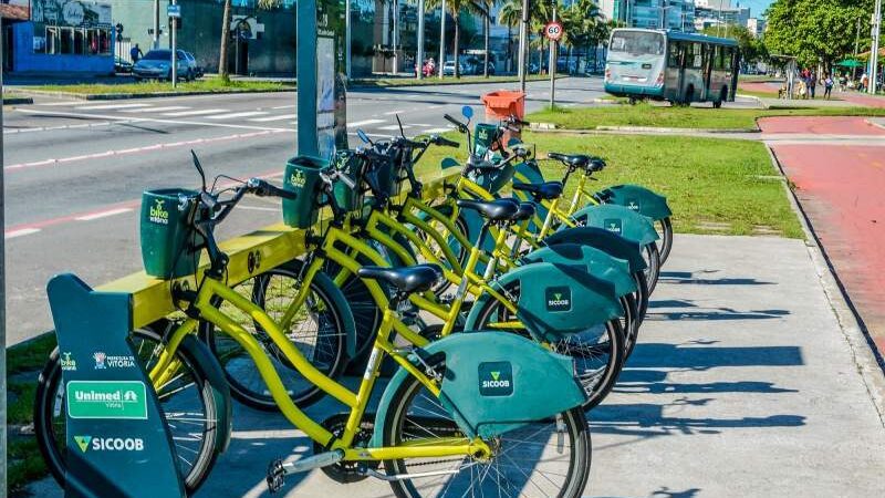 Além de bicicletas mais modernas o Bike Vitória também ganha mais quatro estações