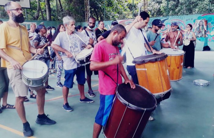 Caps de Vitória participa de ensaio para desfile no Sambão do Povo