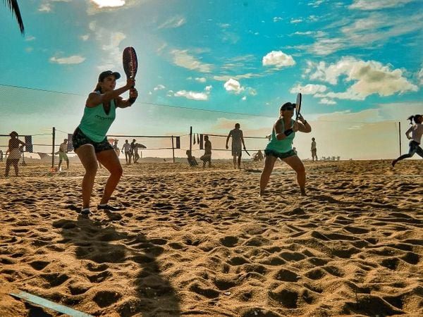 Estadual de beach tennis será realizado em Camburi neste final de semana