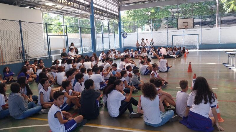 Gincana de aprendizagem mobiliza estudantes em Jardim da Penha