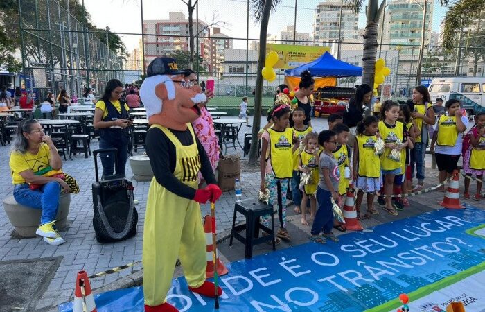 Festival Maio Amarelo levou conscientização e diversão para Jardim Camburi