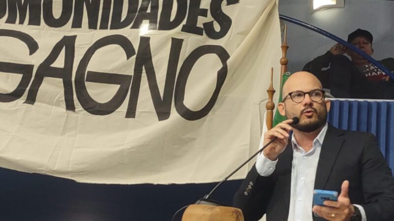 Luciano Gagno presta esclarecimentos sobre denúncias na Secretaria Municipal de Cultura em audiência na Câmara de Vitória