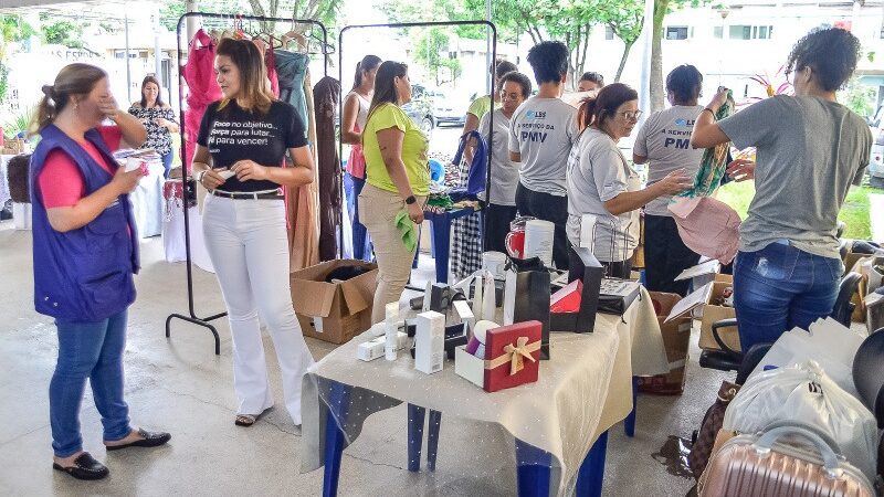 Campanha Agosto Lilás conta com participação da Feira de Mulheres Empreendedoras