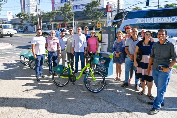 Expansão do Bike Vitória: Inauguração de novo posto em Santa Luiza amplia a rede para 37 estações