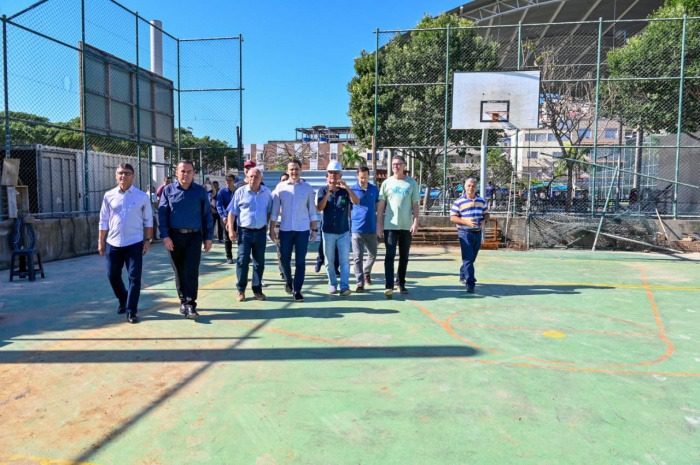 Obra de melhoria na quadra de Itararé promove esporte, lazer e reforço na segurança