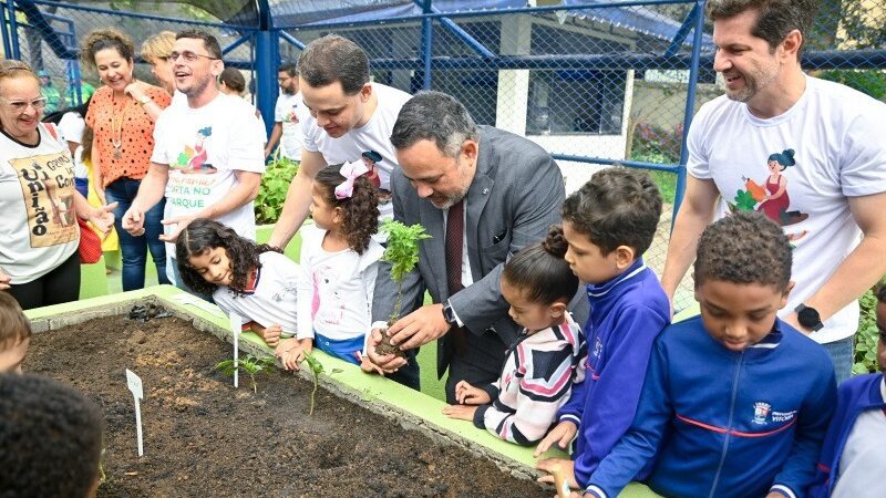 Programa Horta no Parque chega a Maruípe como o primeiro bairro beneficiado