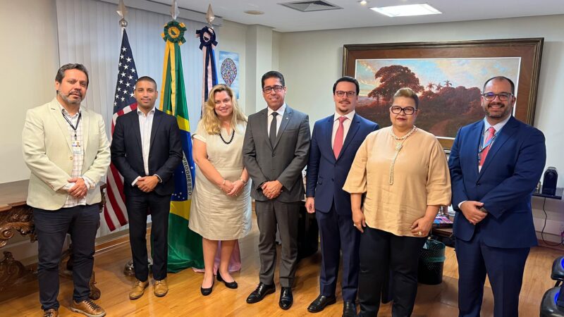 Delegação do Consulado Americano solidifica parceria com o Espírito Santo