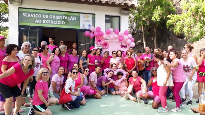 Continuam as iniciativas de conscientização do Outubro Rosa na Saúde de Vitória