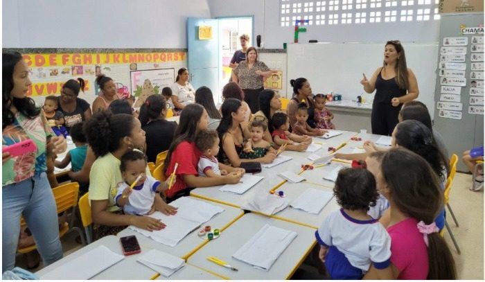 Projeto Une Diversão e Aprendizado ao Envolvolver Crianças do CMEI no Bairro São José