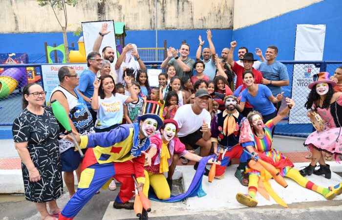 Moradores da Ilha do Príncipe recebem Praça e Parque kids