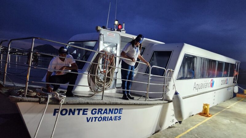 Aquaviário terá viagens noturnas a partir da próxima segunda-feira (15)