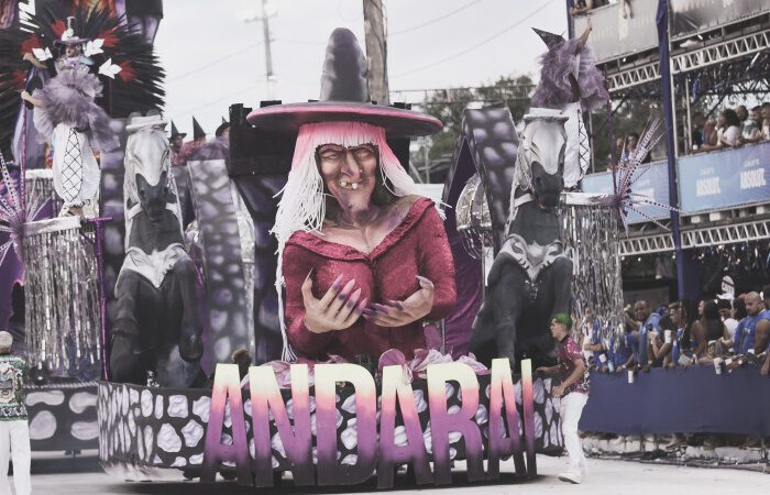 Carnaval 2024: Andaraí entra na avenida referenciando as histórias da infância