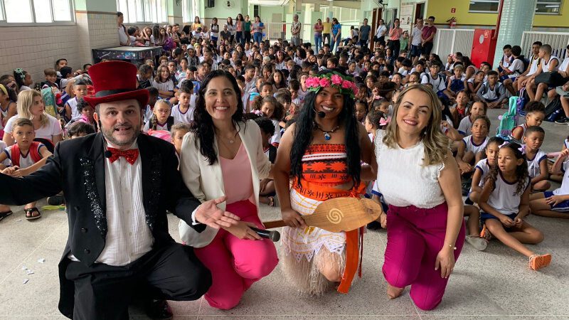 Famílias participam da fase de adaptação das crianças nos Cmei de Vitória