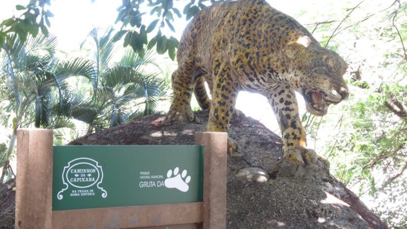 Gruta da Onça: grupo de mulheres participou de visita guiada nesta terça (26)