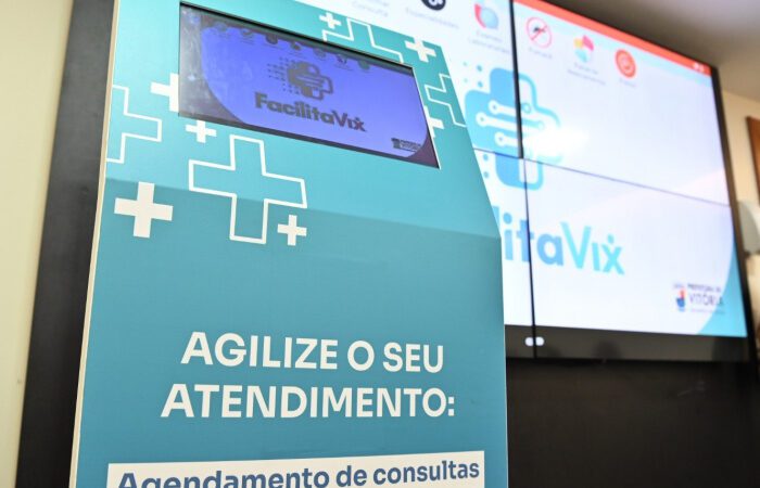 FacilitaVix: mais 11 Unidades de Saúde recebem totens de autoatendimento