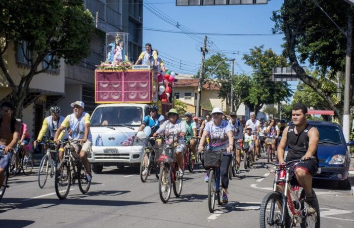 Romaria dos Ciclistas: veja as mudanças no trânsito e o trajeto em Vitória