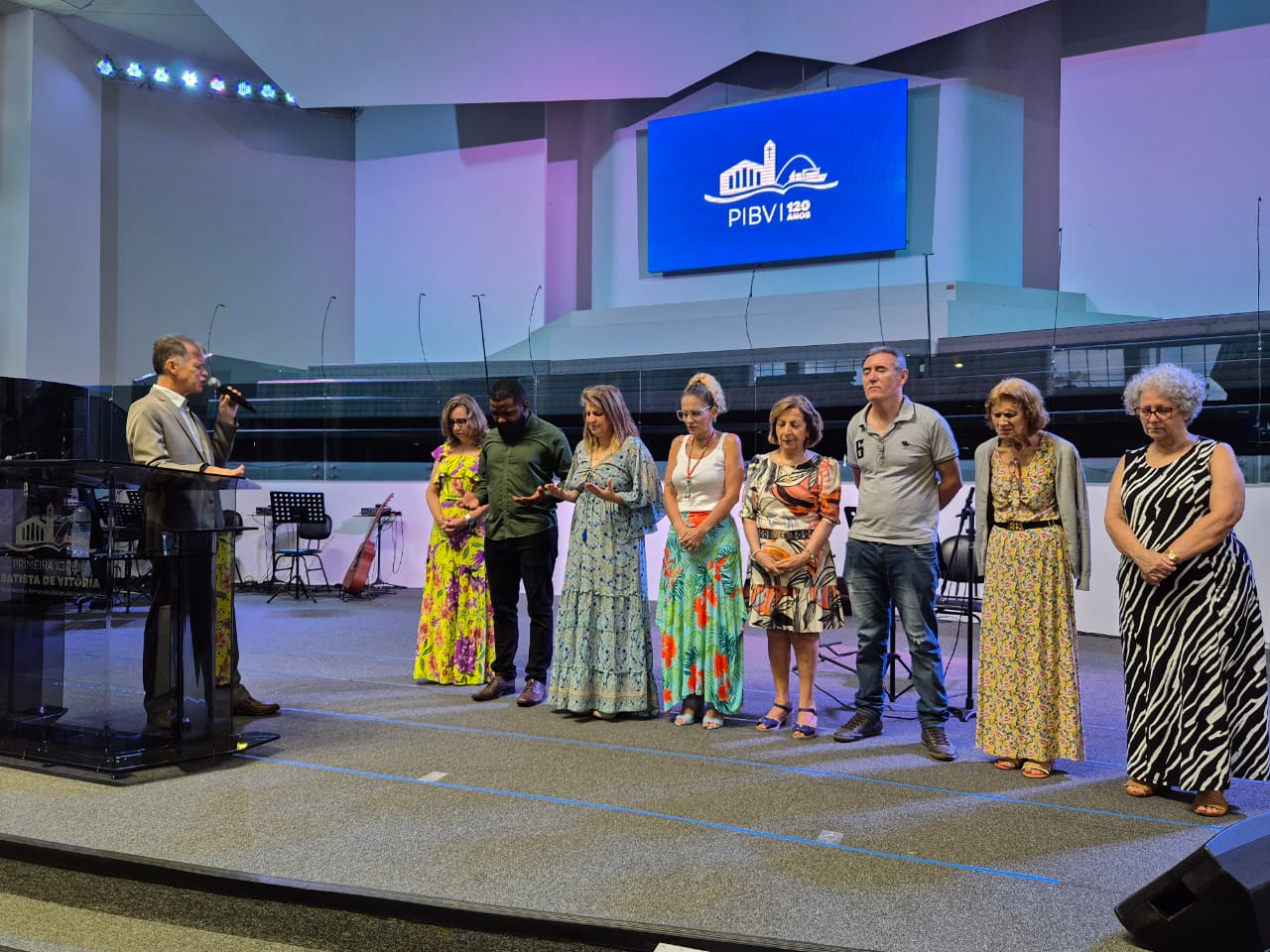 Nova Diretoria da PRÓ-CENTRO Apresentada em Cerimônia na Primeira Igreja Batista de Vitória