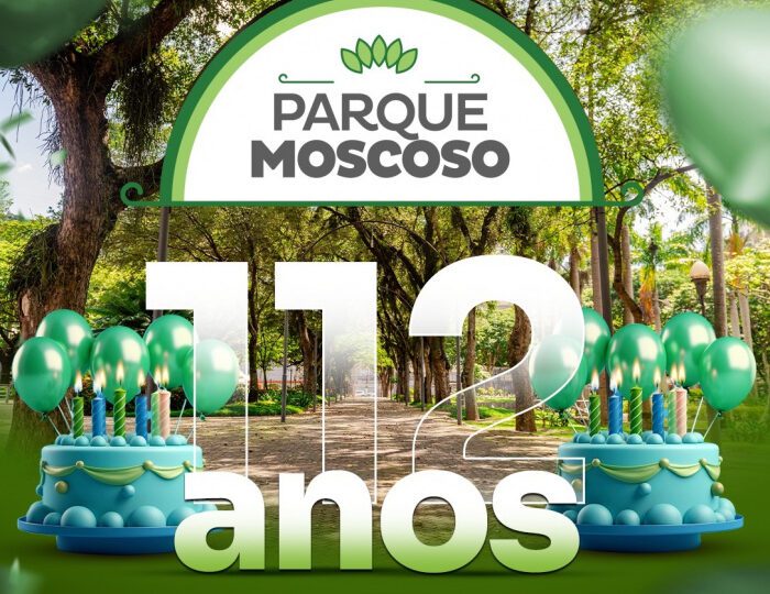Parque Moscoso faz 112 anos e tem programação especial para comemoração