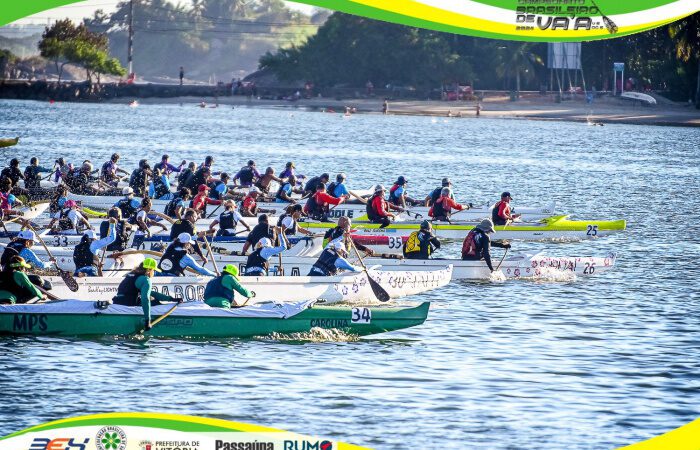 Campeonato Brasileiro de Canoa Havaiana reúne quase mil atletas em Vitória