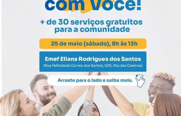 Mutirão de cidadania: Vitória com Você retorna a São Pedro neste sábado (25)