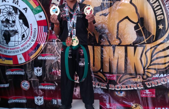 Estudante de Vitória conquista torneio mundial de kickboxing