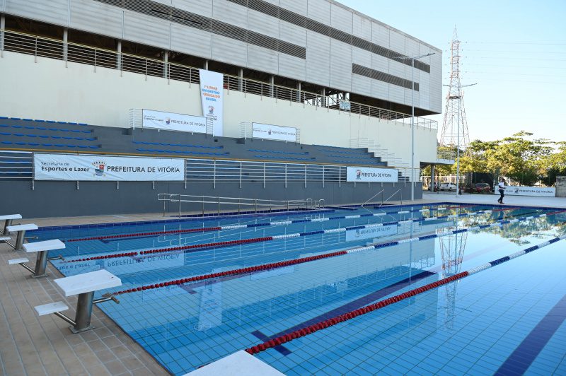 Vitória do esporte! PMV entrega reforma das piscinas do Tancredão