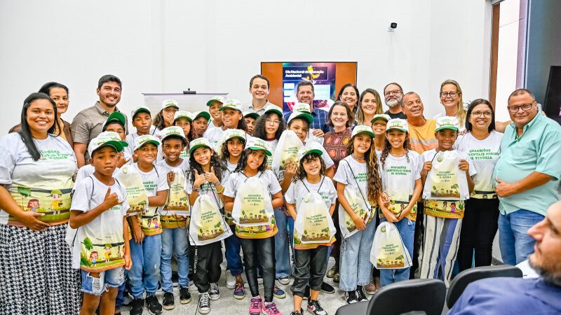 Vitória lança Programa de Educação Ambiental e 2ª Turma de Guardiões Mirins