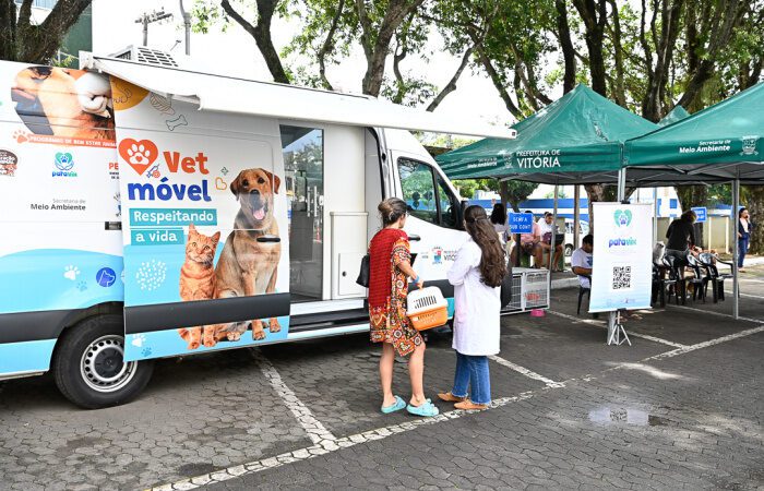 Vetmóvel atenderá pets de Jardim Camburi e Atlântica Ville nesta quarta-feira