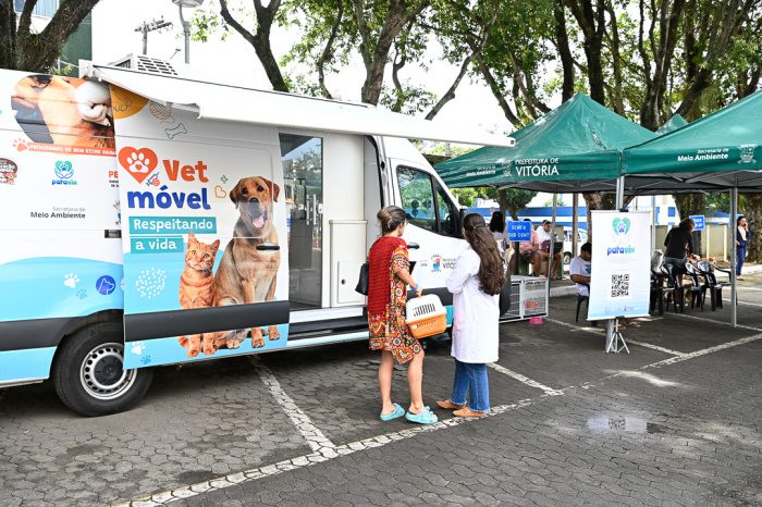 Vetmóvel atenderá pets de Jardim Camburi e Atlântica Ville nesta quarta-feira