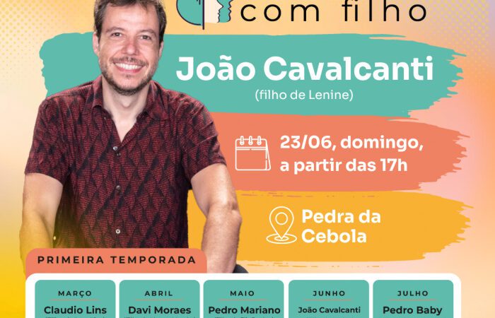 Domingo com Filho: João Cavalcanti chega a Vitória no próximo domingo (23)