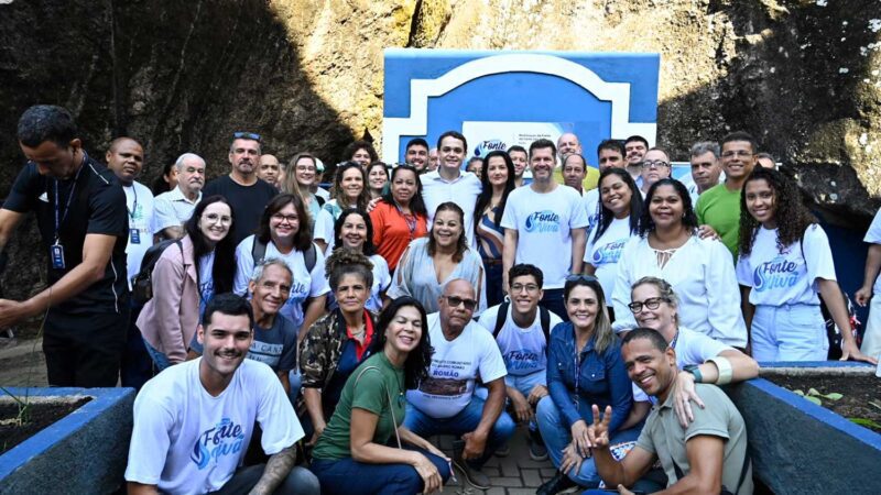 Pazolini celebra o Dia Mundial do Meio Ambiente com entrega de Fonte no Forte São João