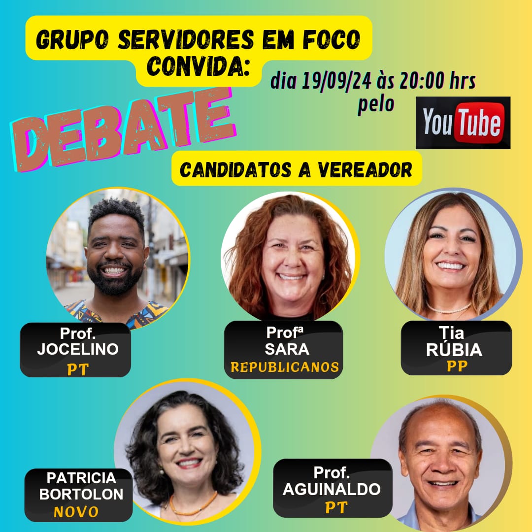 Grupo de Servidores realiza Debate entre alguns Vereadores de Vitória