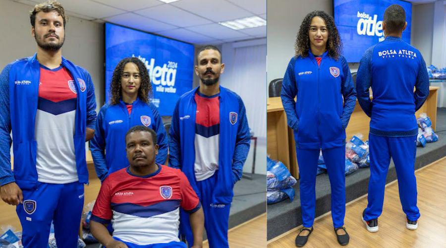 Prefeitura distribui uniformes para esportistas do Programa Bolsa Atleta