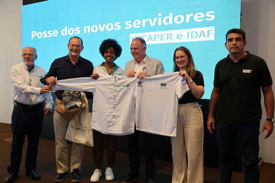 Governo do Estado realiza posse de novos servidores do Idaf e Incaper