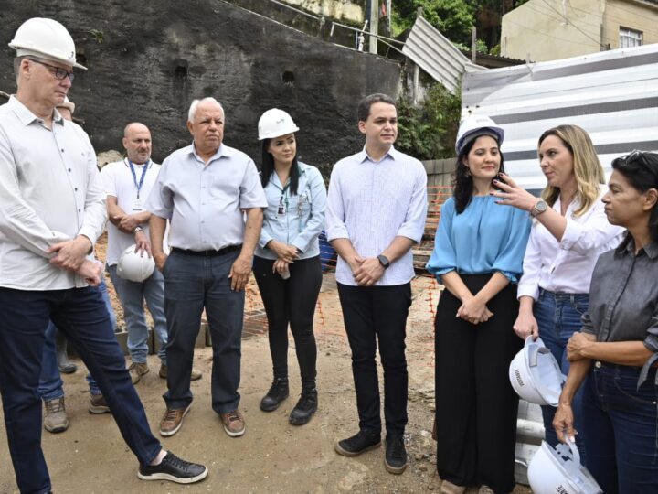 Pazolini visita obras da EMEF Paulo Roberto,em São Benedito, que está com 90% das obras concluídas e será inaugurada em fevereiro