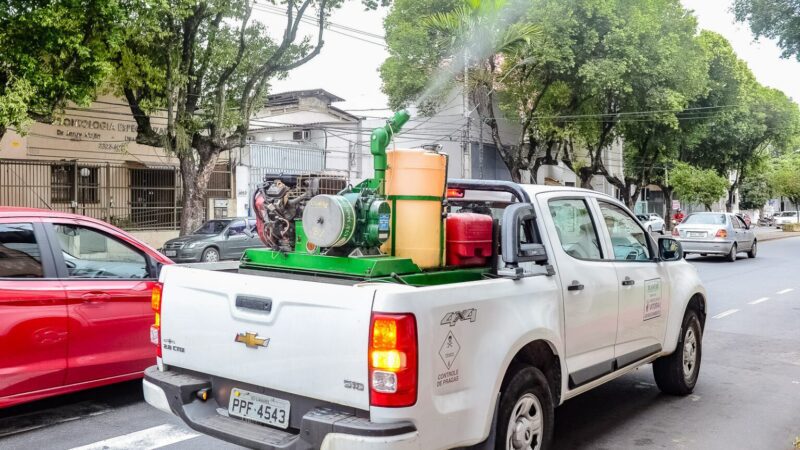 Confira o itinerário do fumacê para o mês de novembro em Vitória