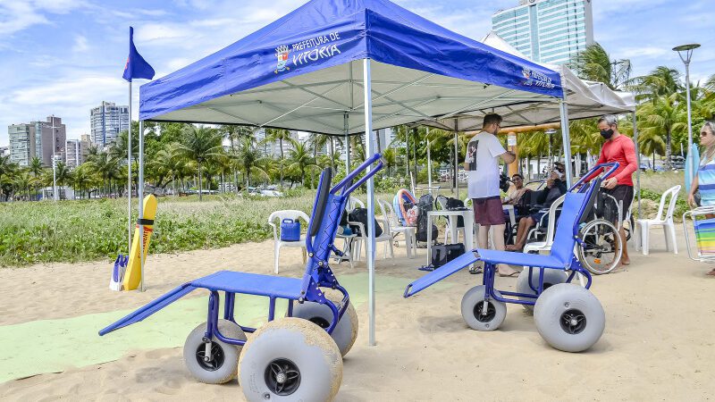 Praia Acessível: Jardim Camburi ganhará novo ponto do projeto