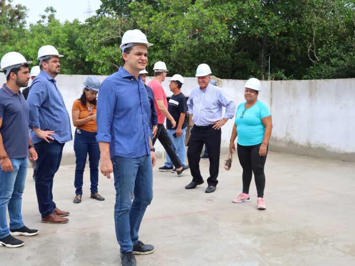 Pazolini Visita Obras do Novo CMEI no Bairro Jabour: Educação Infantil em Vitória Ganha Novo Marco