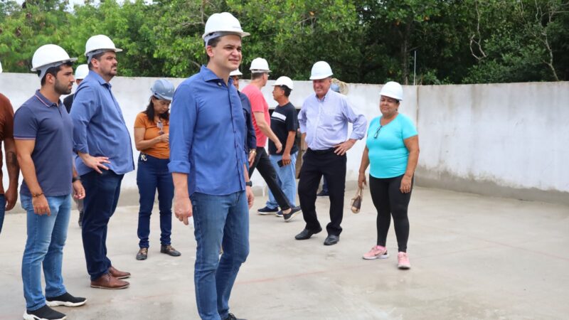 Pazolini Visita Obras do Novo CMEI no Bairro Jabour: Educação Infantil em Vitória Ganha Novo Marco